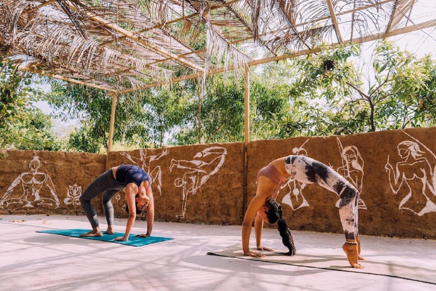 Jamboree Creek Yoga Mandrem Exterior foto